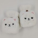 Dame fluffy vinterhandsker 5