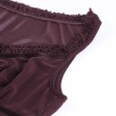Dame gennemsigtig tanktop, brun 2
