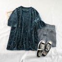 Dame glimmer t-shirt A204 1
