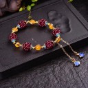 Dame granat armbånd 6