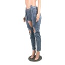 Dame jeans med revner A6 3