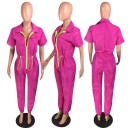 Dame jumpsuit med lynlås 2