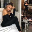 Dame jumpsuit med skulderlukning B821 2