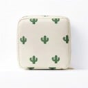 Dame kosmetikataske Lille firkantet pose til hygiejnebind og småting Lynlås Sjovt print Polyester 13 x 13 x 4 cm Til tasken 4