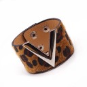 Dame læderarmbånd H336 25