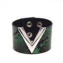 Dame læderarmbånd H336 3