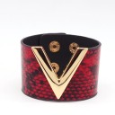 Dame læderarmbånd H336 9