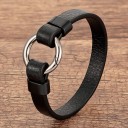Dame læderarmbånd H380 1