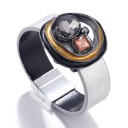 Dame læderarmbånd H484 7