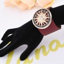 Dame læderarmbånd SUN J2442 2