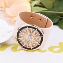 Dame læderarmbånd SUN J2442 3