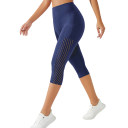 Dame læglange sportsleggings med lommer Høj elasticitet fitnessleggings til træning yoga løb slim fit sportstøj 3