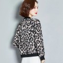 Dame leopardjakke P2453 2