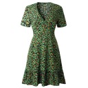 Dame leopardkjole P607 2