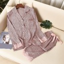 Dame leopardpyjamas P2680 1