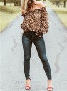 Dame leopardtop A159 5