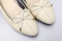 Dame loafers med hæl A843 5