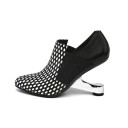 Dame loafers med hæl A844 3