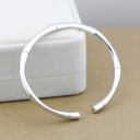 Dame massiv åben armbånd H59 3
