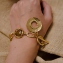Dame massivt armbånd H277 3