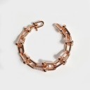 Dame massivt armbånd H414 5