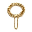 Dame massivt armbånd H474 5