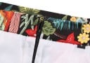 Dame mini nederdel med heltrykt design A-formet snit Lynlås Bomuld med spandex Farverige motiver af frugt og havliv 14