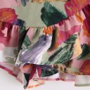 Dame mini-nederdel med wrap-detaljer A1176 3