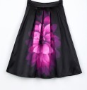 Dame nederdel med blomsterprint J1068 14
