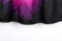 Dame nederdel med blomsterprint J1068 7
