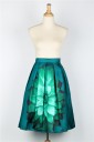 Dame nederdel med blomsterprint J1068 8