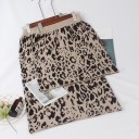 Dame nederdel med leopardmønster A1143 1