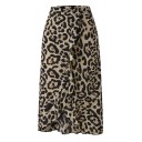 Dame nederdel med leopardprint 3