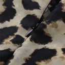Dame nederdel med leopardprint 5