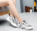 Dame outdoor sneakers med print J1139 3