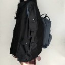 Dame oversized jakke P1661 3