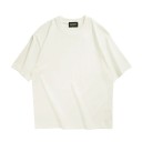 Dame Oversized Kortærmet T-shirt Ensfarvet Løs O-hals T-shirt Afslappet Oversized Pasform Rulleærmer Komfortabel Mode 5