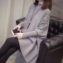 Dame oversized rullekrave A2328 5