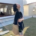 Dame oversized T-shirt B103 3