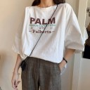 Dame oversized T-shirt B309 4