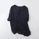 Dame oversized T-shirt B377 9