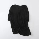 Dame oversized T-shirt B377 6
