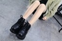 Dame plateausneakers J2421 4