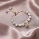 Dame pull-up armbånd med perle H504 6