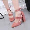 Dame pumps i ruskind Clara J2401 5