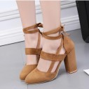 Dame pumps i ruskind Clara J2401 6