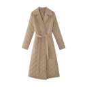 Dame quiltet frakke P1366 10