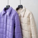 Dame quiltet frakke P1461 3