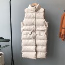 Dame quiltet vest P1411 6