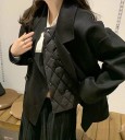 Dame quiltet vest P1985 1